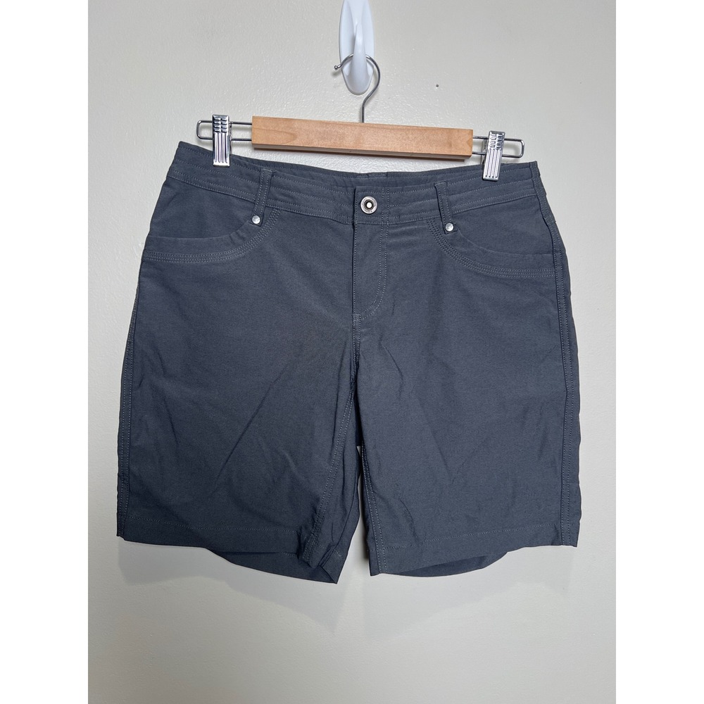 Kuhl Trekr Shorts Womens 8 Gray Hiking Outdoor Stretch 6263 EUC